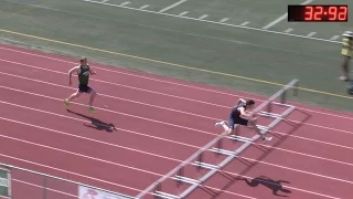 2016 TF - CIF-SS D3 Prelims - Boys 300M Hurdles (5 Heats)