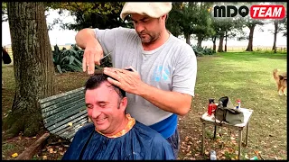 Renegando con FIERROS VIEJOS en el CAMPO y llegó el PELUQUERO ( VIDA CAMPESTRE )