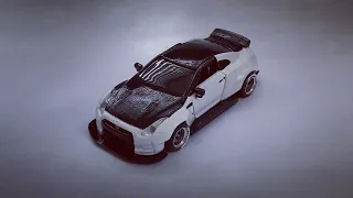 Widebody custom tomica Nissan GT-R R35