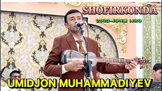 💣💣 TO’Y SHOFIRKONDA 🔥 UMIDJON MUHAMMADIYEV JONLI IJROLARNI ZO’RI SIZ AZIZLAR UCHUN