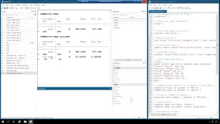 Stata 12   summary statistics conditioned on the value of another variable