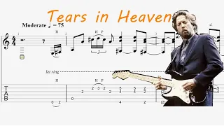 Tears in Heaven (Eric Clapton)Guitar Tab | Fingerstyle |Guitar Tutorial