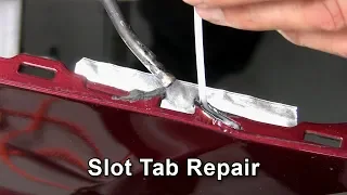 Bumper Cover Repair - How to Repair Broken Slot Tabs