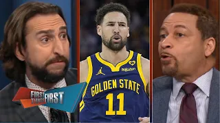FIRST THINGS FIRST | Klay Thompson refuses to talk about his future; will he stay at GSW? - Nick