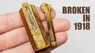 Over 100 Years Underground! Broken WW1 Lighter Restoration