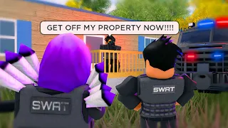 Robbery Turns Into BIG Swat Raid.. (Roblox)