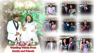 Vaughan & Gillian |  Wedding Wishes from family and friends | January 12, 2024