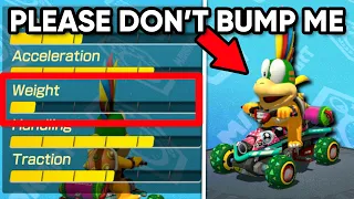 How bad is NO WEIGHT in Mario Kart 8 Deluxe?