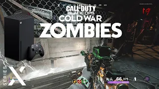 Black Ops Cold War Zombies on Xbox Series X | 1440p | 120FPS | 120FOV | Full gameplay