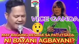 VICE GANDA-MAY BAGONG RESBAK SA PATUTSADA NI BAYANI AGBAYANI?😲♥️💚💙