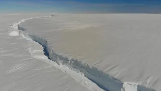 Una ruptura en la Antártida crea un iceberg del tamaño de Londres