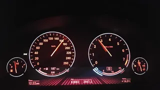 BMW 650I accelerating 160km/hr - 260km/hr