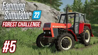 VYKÁCELI JSME POLOVINU LESA? | Farming Simulator 22 Forest Challenge #05