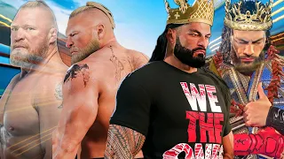 WWE 2K22 Gameplay Can Brock Lesnar Dethrone King Roman Reigns - WWE 2K22 Live Stream