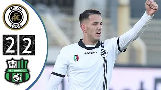 Spezia Vs Sassuolo 2-2 Rey Manaj Highlights Goal Italy Serie A  2021/2022 🤣🥅⚽️🔥