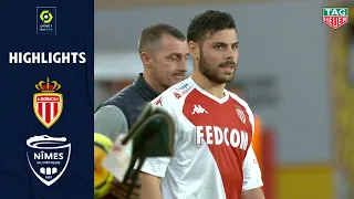 AS MONACO - NÎMES OLYMPIQUE (3 - 0) - Highlights - (ASM - NO) / 2020-2021