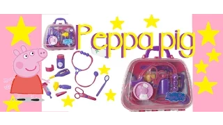 Peppa pig medical kit first impressions |BOOBOOREVIEWS