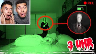 SLENDER MAN KAM ZU UNS NACH HAUSE !!! (AUF KAMERA) | Kelvin und Marvin