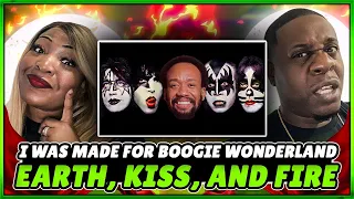 This Is An Amazing Mashup!!! Earth Kiss and Fire - I Was Made For Boogie Wonderland (Reaction)