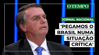 Bolsonaro no Jornal Nacional: assista às considerações finais da entrevista do presidente