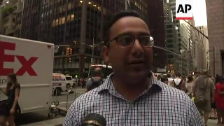 Trump Tower Climber Keeps Witnesses Riveted