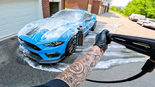 Mach 1 Mustang DEEP CLEANING using SIMPLE Products!!