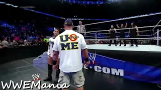 John Cena and CM Punk vs The Shield | SmackDown