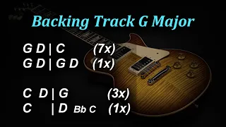 Southern Rock Backing Track G Major | 85 BPM | Guitar Backing Track