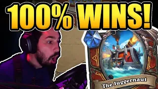 100% Winrate w/ This...UNEXPECTED Warrior Metabreaker! | Hearthstone