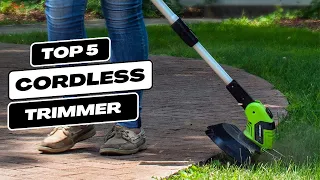 TOP 5 Best Cordless String Trimmers of 2024 - Reviews & Buyers Guide