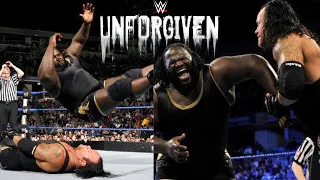 Undertaker vs Mark Henry ||  Unforgiven 2007 Match