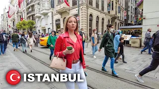 🇹🇷 Walking Tour Around The Galata Tower and Istiklal Street In Istanbul