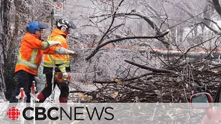 Hundreds of thousands in Quebec without power after deadly ice storm