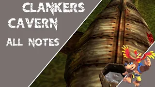 Banjo-Kazooie - Clanker's Cavern - All 100 Note Locations