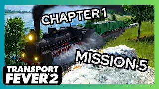 Transport Fever 2 Campaign Gameplay | Chapter 1 | Mission 5 | The Trans-Siberian Railway #tf2