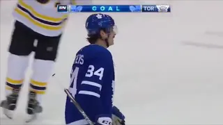 Toronto Maple Leafs Goals Vs Bruins Oct 19th 2019