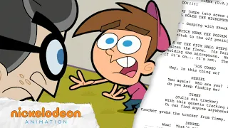 SCRIPTOONS 📝"The Secret Origin of Denzel Crocker" | The Fairly OddParents 🌟 | Nick Animation