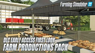 First Look! Farm Production Pack DLC (**EARLY ACCESS**) | Farming Simulator 22