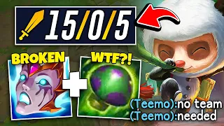 TEEMO NEEDS NO TEAM (LEGIT 1V5) #32