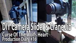 (DIY) Camera Slider and Crane for Stop Motion Animation