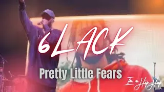 6LACK - Pretty Little Fears LIVE in Atlanta - Free 6LACK