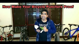 Make Your Bike Puncture Proof | In Just 100 rs Only | Antipuncture liquid