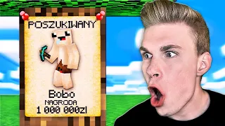 BOBO JEST POSZUKIWANY w Minecraft! *wojna*