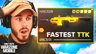 The NEW FASTEST TTK Weapon in Warzone Mobile!