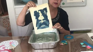 Making cyanotype (sunprints) at home