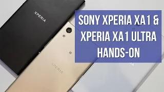 Sony Xperia XA1 & XA1 Ultra hands-on