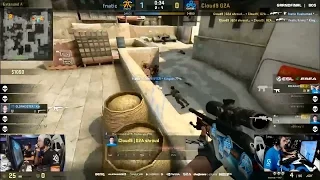 C9 Shroud goes freaking nuts with the Scout! vs. fnatic ESL ESEA Pro League Finals