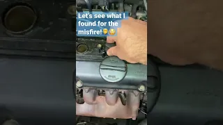 Engine runs very rough with misfire in cylinder 4, see what I found! 🤦‍♂️