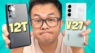 VIVO & XIAOMI Fans Jangan Baper🙏🏻 vivo V27 vs Xiaomi 12T