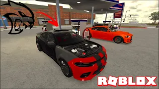 HELLCAT CHARGER & HELLCAT SWAPPED SECOND GEN SHUTS CAR MEET DOWN ON ROBLOX *CRAZY MEET*